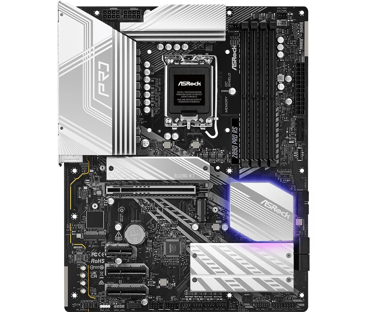 ASRock Z890 Pro RS Socket 1851 Призначення: для настільного ПК;