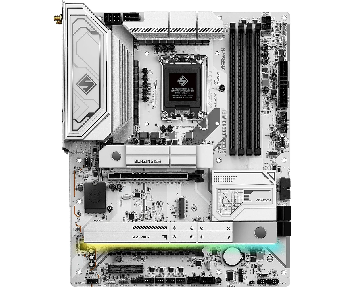 ASRock Z890 Steel Legend WiFi Socket 1851 Призначення: для настільного ПК;