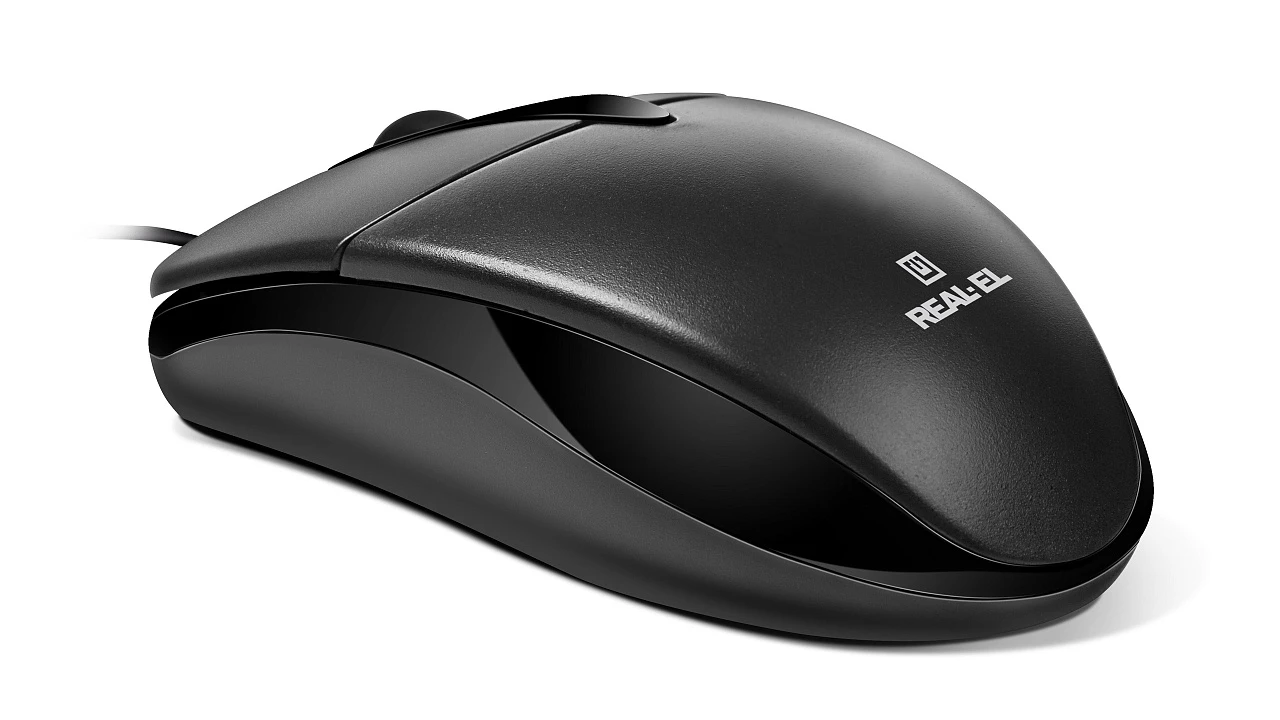 REAL-EL RM-214 Black (EL123200039) (UA) Тип підключення: дротове; Тип