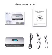 mini UPS DC Xoko DC12000 36W 12000mAh Grey (XK-DC1236W) (UA)