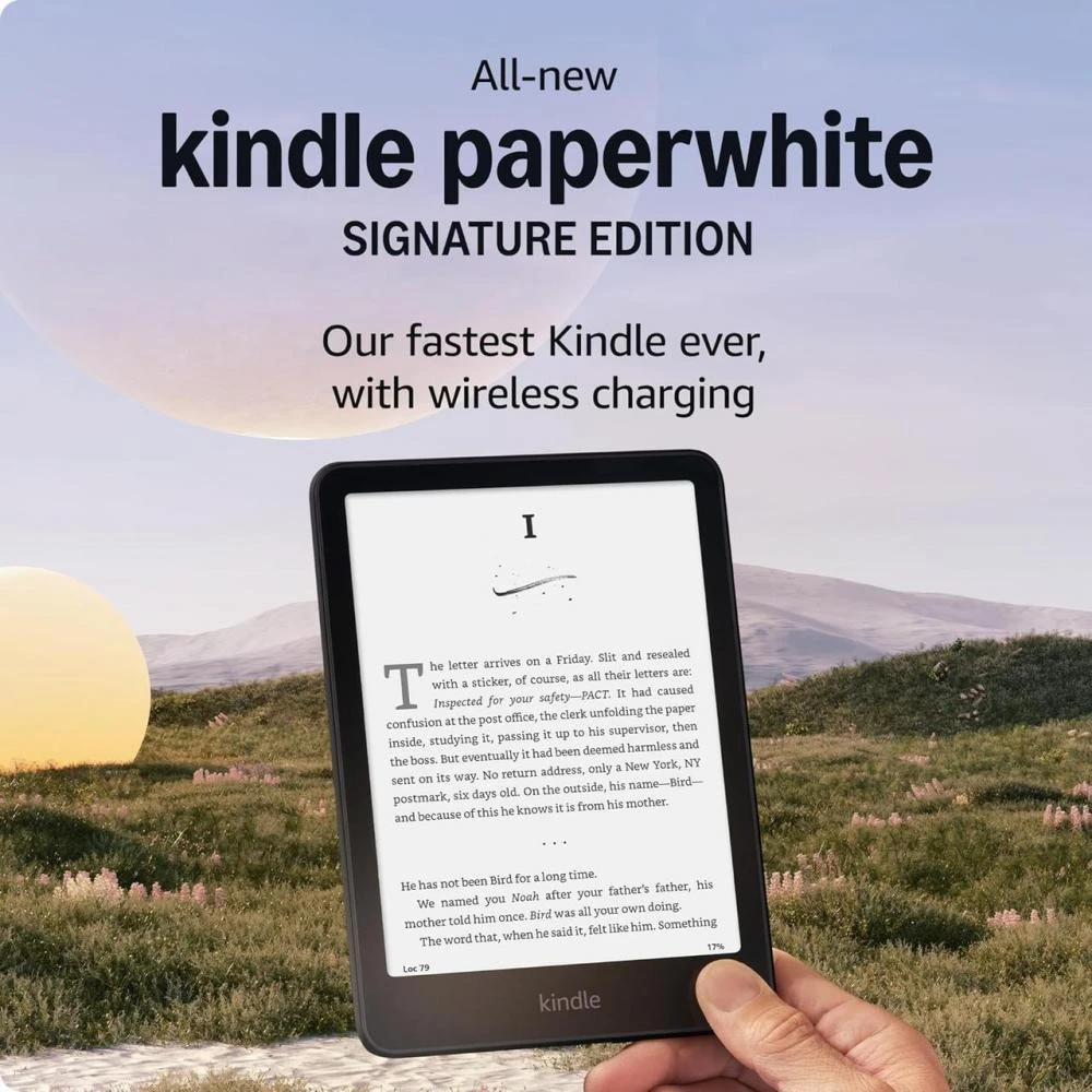 Amazon Kindle Paperwhite Signature Edition 12th Gen. 2024 32Gb Metallic Black Бренд: Amazon; Діагональ, дюйми: 7;