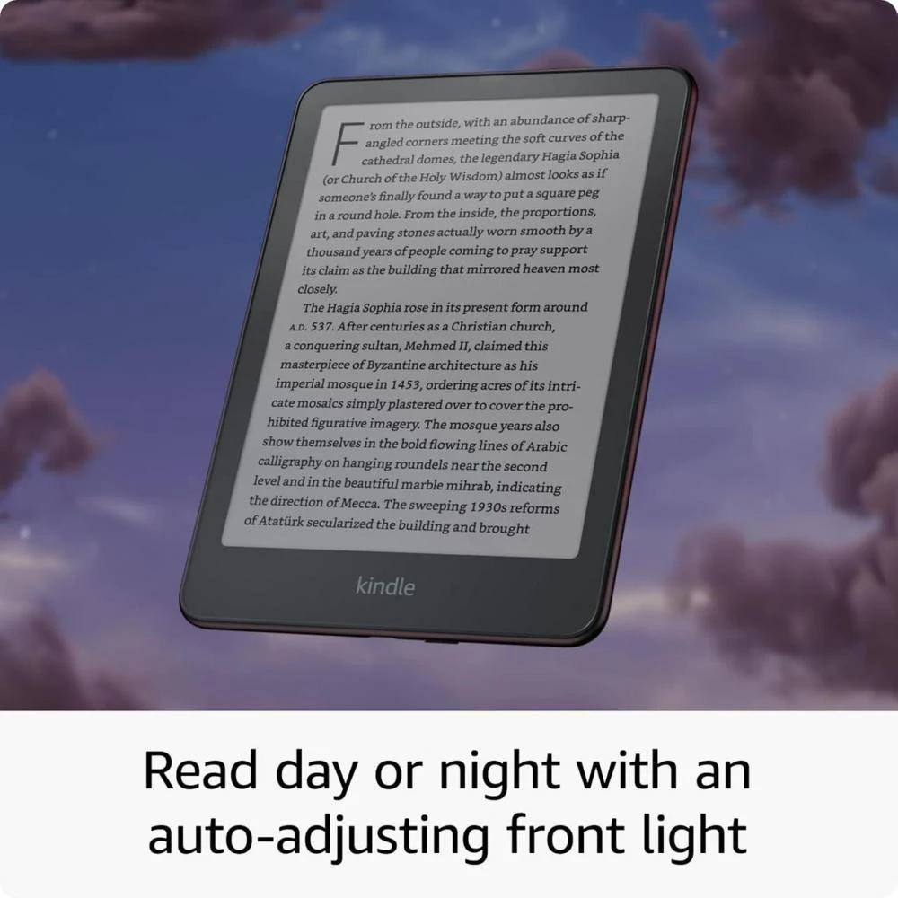Amazon Kindle Paperwhite Signature Edition 12th Gen. 2024 32Gb Metallic Black Діагональ, дюйми 7