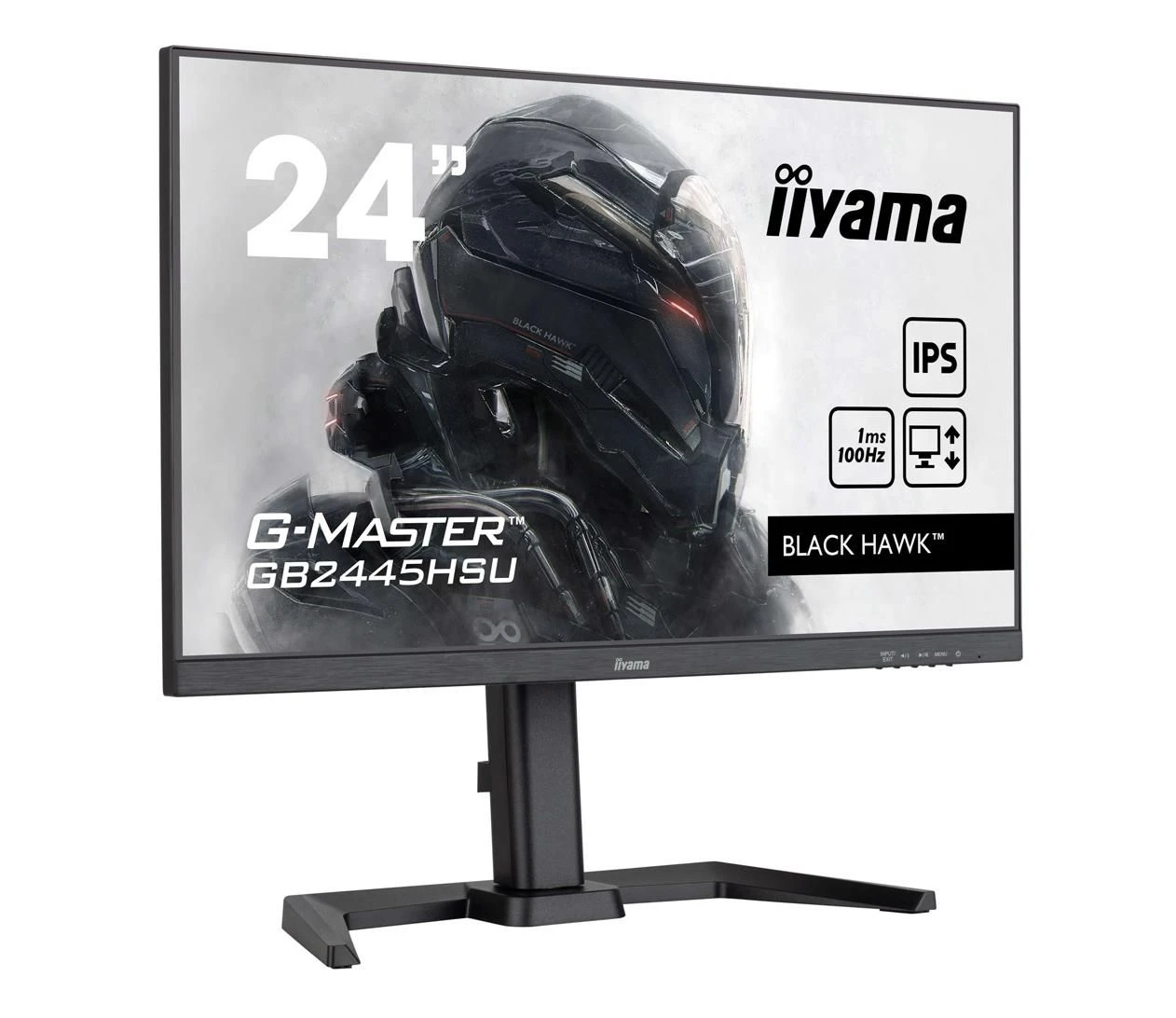 iiyama G-Master GB2445HSU-B2 Black Hawk (GB2445HSU-B2) EU Тип матрицы  LED, IPS