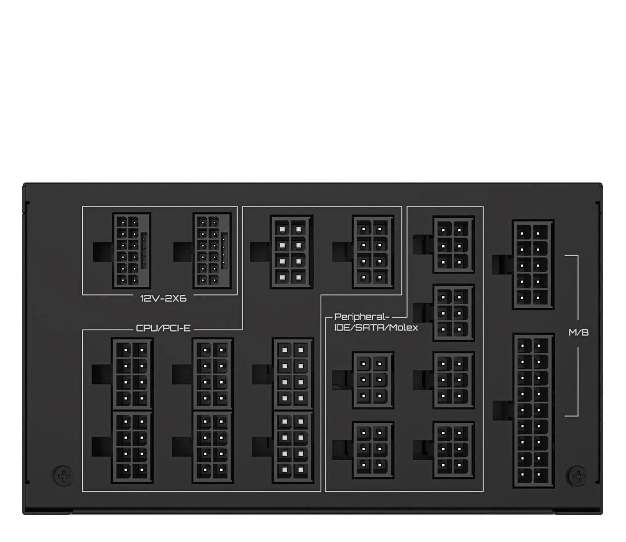 Gigabyte UD1600PM AI TOP 1600W 80 Plus Platinum ATX 3.1 (GP-UD1600PM PG5) EU Максимальна потужність; Вт: 1600