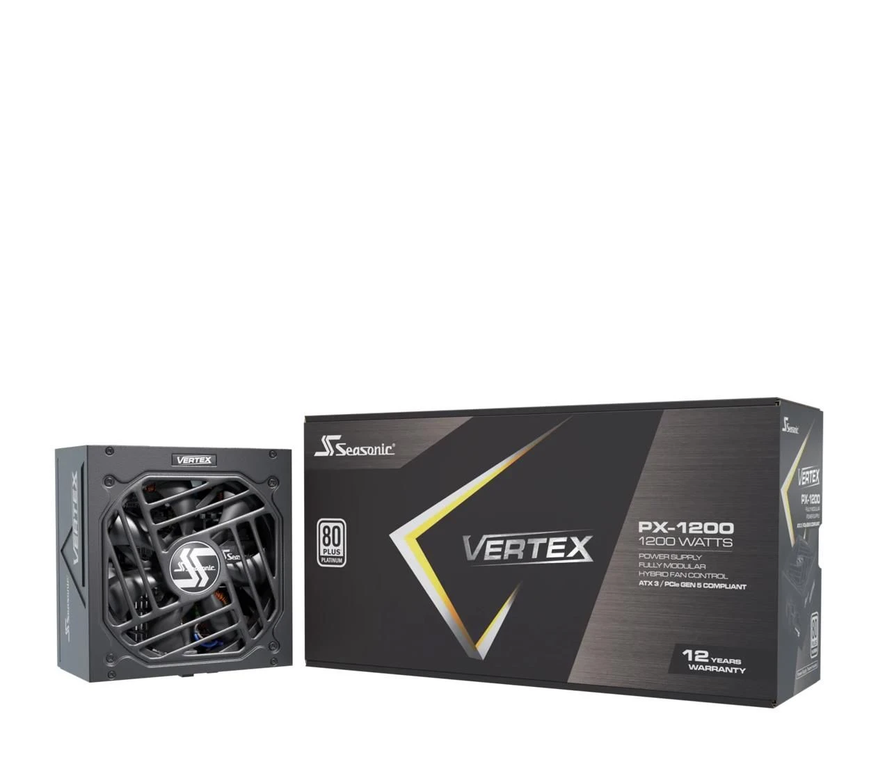 Seasonic VERTEX PX 1200W 80 Plus Platinum (VERTEX PX-1200) EU Максимальна потужність; Вт: 1200