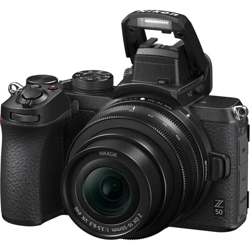 Nikon Z50 Kit with Nikkor Z DX 16-50mm f/3.5-6.3 VR Black (EU) Тип фотокамери Системний фотоапарат