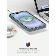 Чохол для мобільного телефону Armorstandart ICON2 MagSafe Apple iPhone 16 Lake Green (ARM81313) (UA)