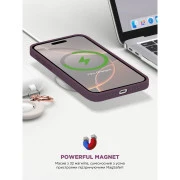 Чехол для мобильного телефона Armorstandart ICON2 MagSafe Apple iPhone 16 Pro Plum (ARM81317) (UA)