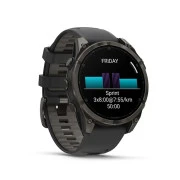 Garmin fenix 8 47mm, AMOLED, Saph, CrbnGryTi/Blk, Blk/PebbleGryBnd, GPS (010-02904-21) (UA)