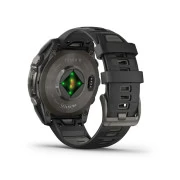 Garmin fenix 8 47mm, AMOLED, Saph, CrbnGryTi/Blk, Blk/PebbleGryBnd, GPS (010-02904-21) (UA)