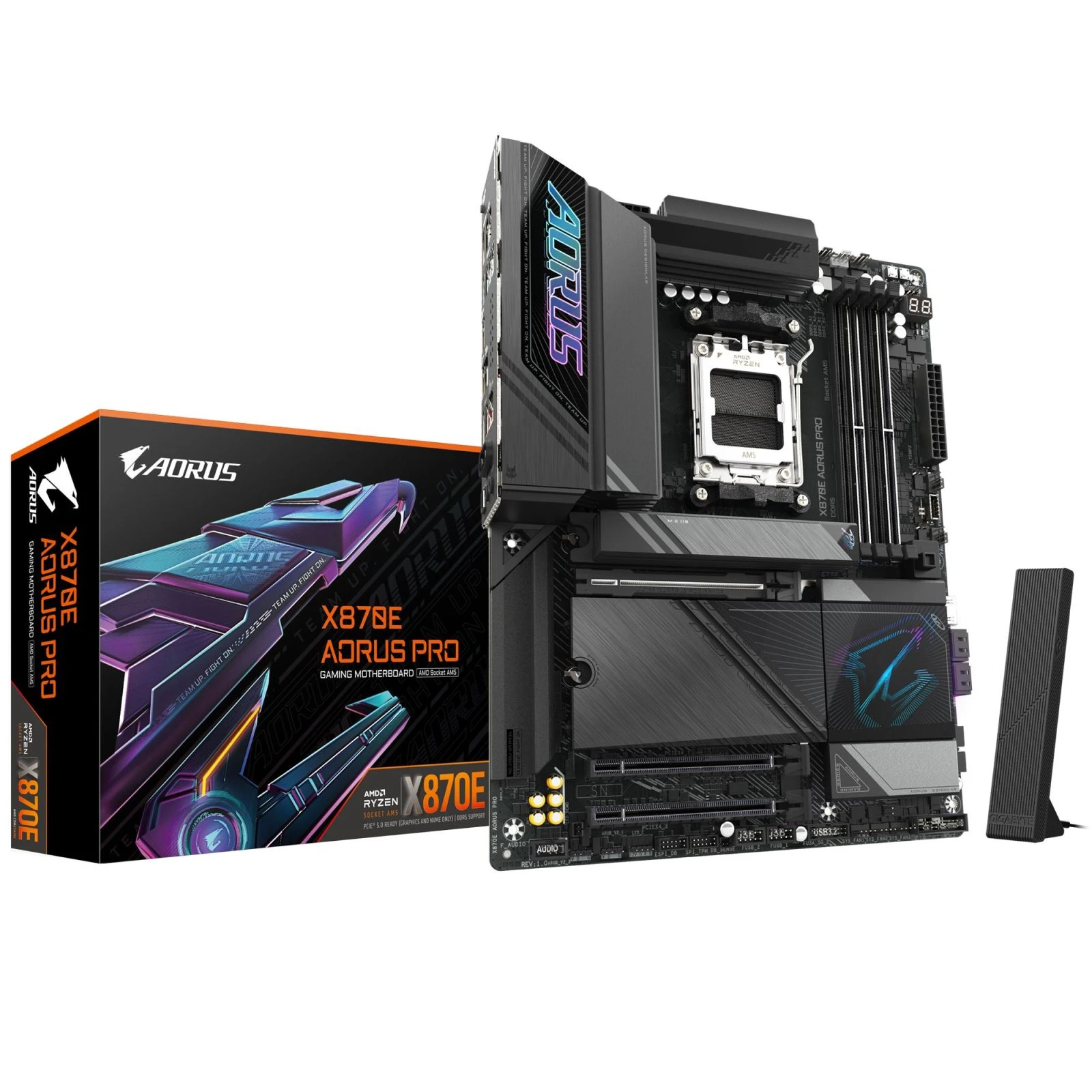 GIGABYTE X870E AORUS PRO (UA) Призначення: геймерська; Сокет: