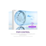 Кулер для корпусу NZXT F360 RGB Core Fan (Single Frame) - White (RF-U36HF-W1) (UA)