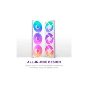 Кулер для корпусу NZXT F360 RGB Core Fan (Single Frame) - White (RF-U36HF-W1) (UA)