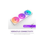 Кулер для корпусу NZXT F360 RGB Core Fan (Single Frame) - White (RF-U36HF-W1) (UA)