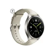 Xiaomi Watch 2 Titan BHR9306GL Gray Case White Leather Strap (1093970) (UA)