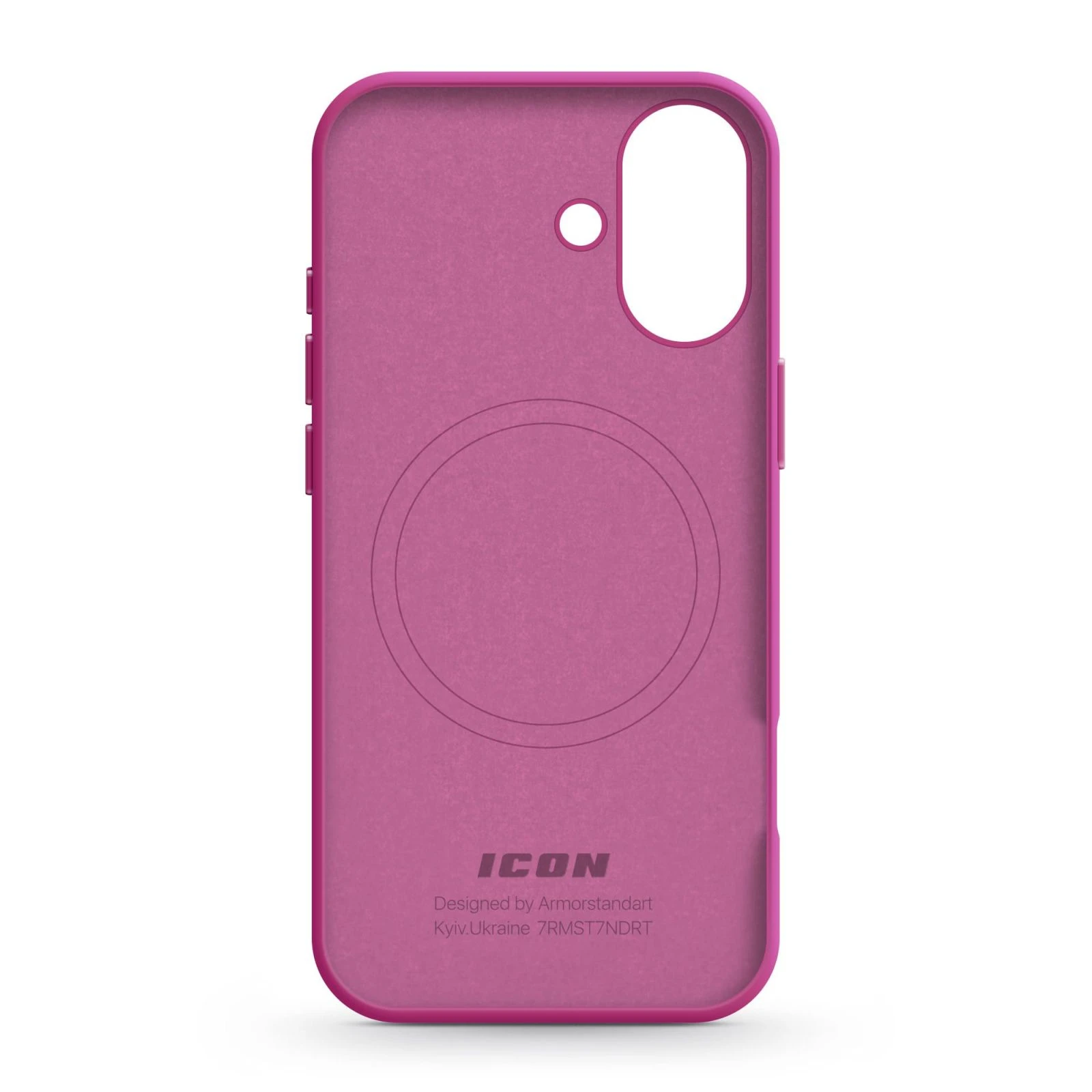 Чехол для мобильного телефона Armorstandart ICON2 MagSafe Apple iPhone 16 Fuchsia (ARM81314) (UA) Совместимость с брендом: Apple;