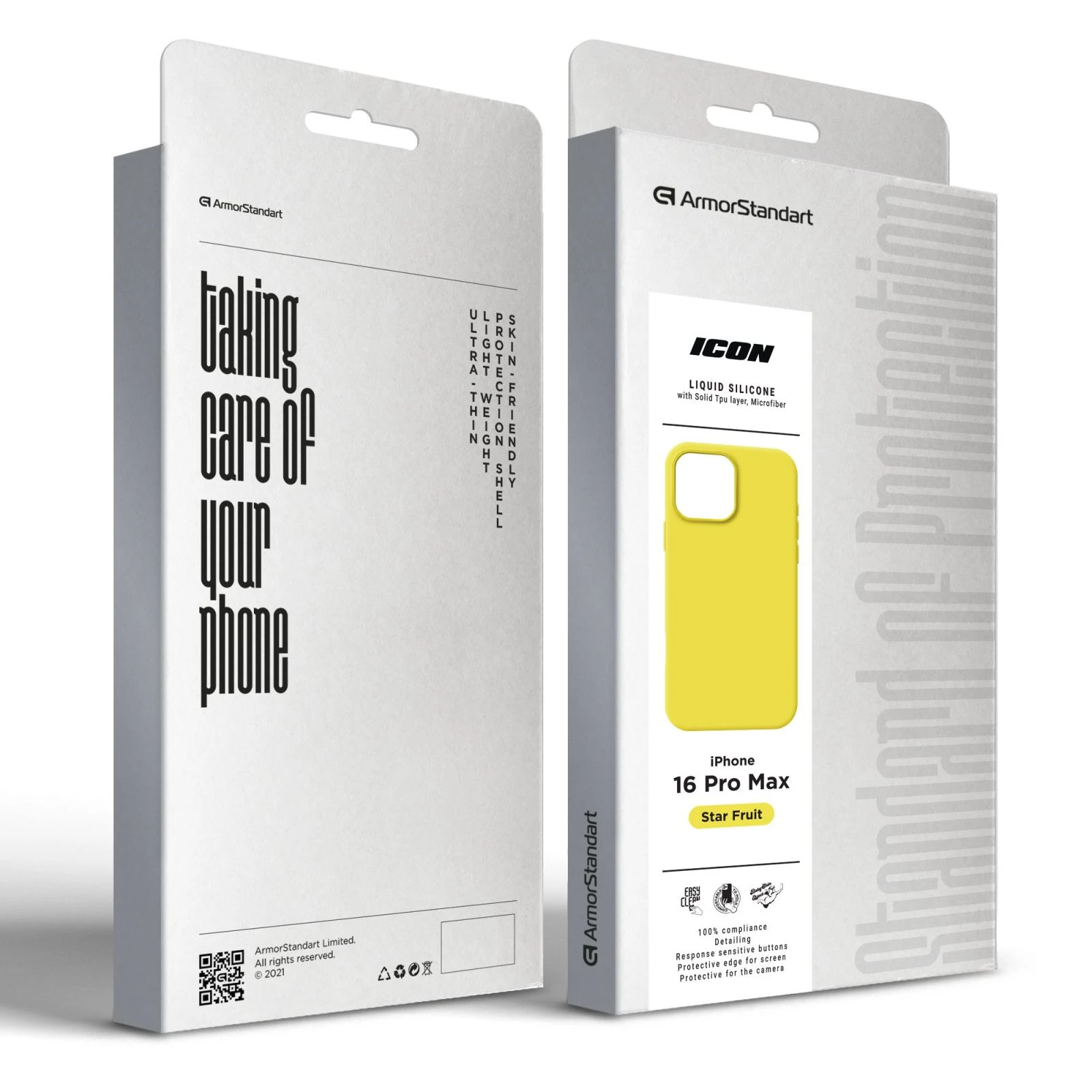 Чохол для мобільного телефону Armorstandart ICON2 MagSafe Apple iPhone 16 Pro Max Star Fruit (ARM81325) (UA) Сумісність з брендом  Apple 