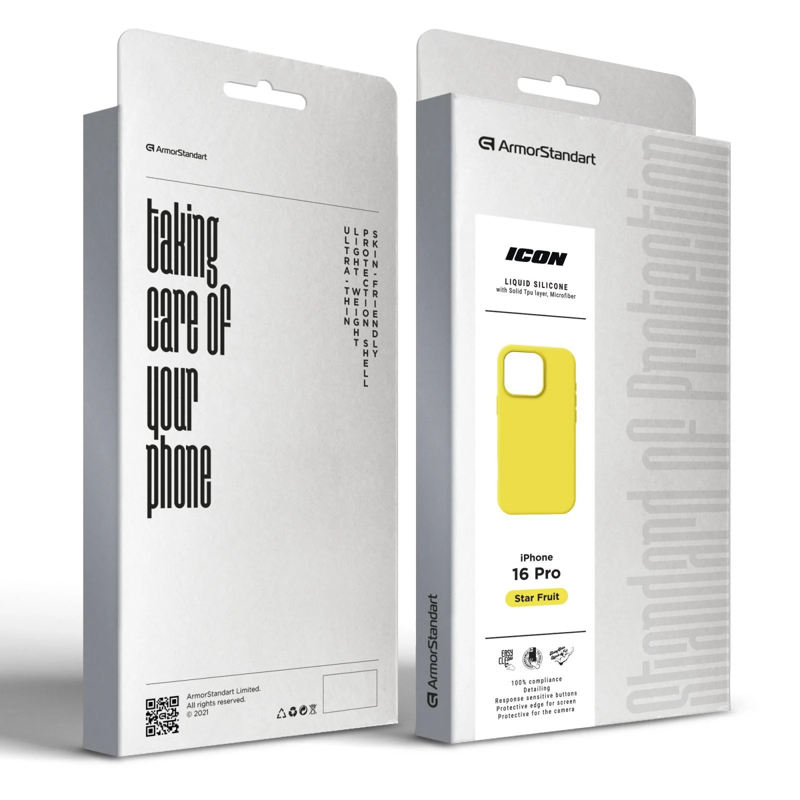 Чохол для мобільного телефону Armorstandart ICON2 MagSafe Apple iPhone 16 Pro Star Fruit (ARM81320) (UA) Сумісність з брендом  Apple 