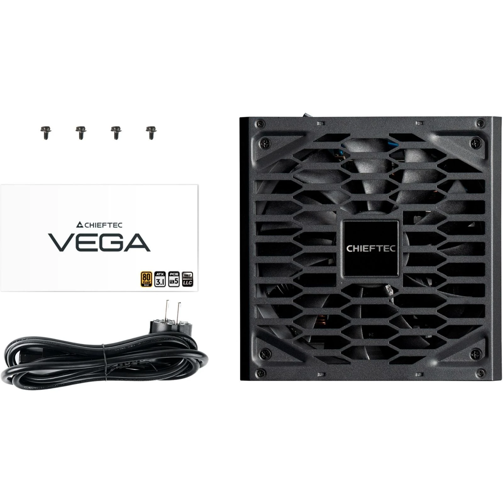 Chieftec 750W Vega (PPG-750-S) (UA) Стандартний bp == am /=> потужність  750 Вт 