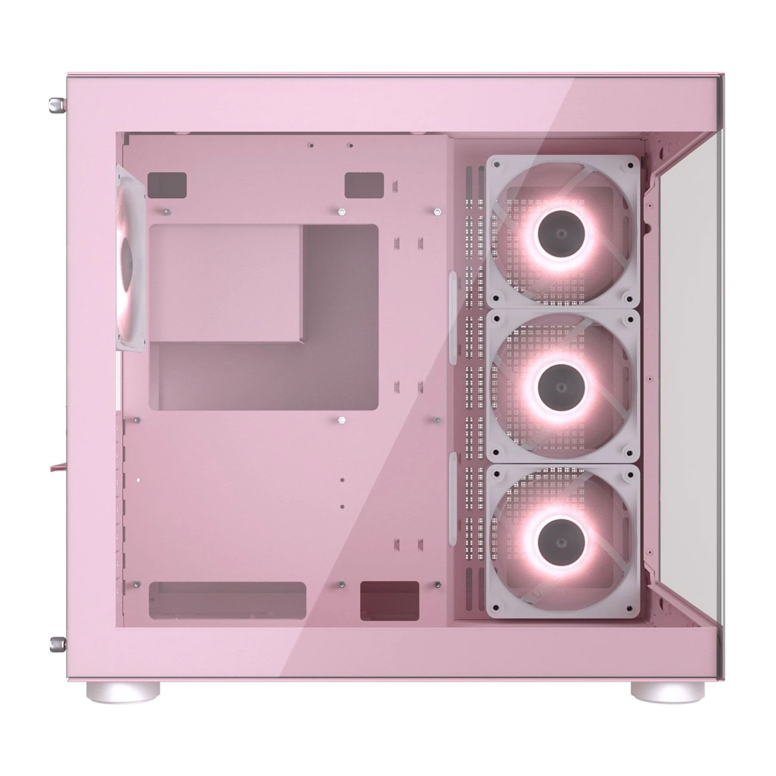 Cougar FV150 RGB Pink (UA) Расположение блока питания нижнее