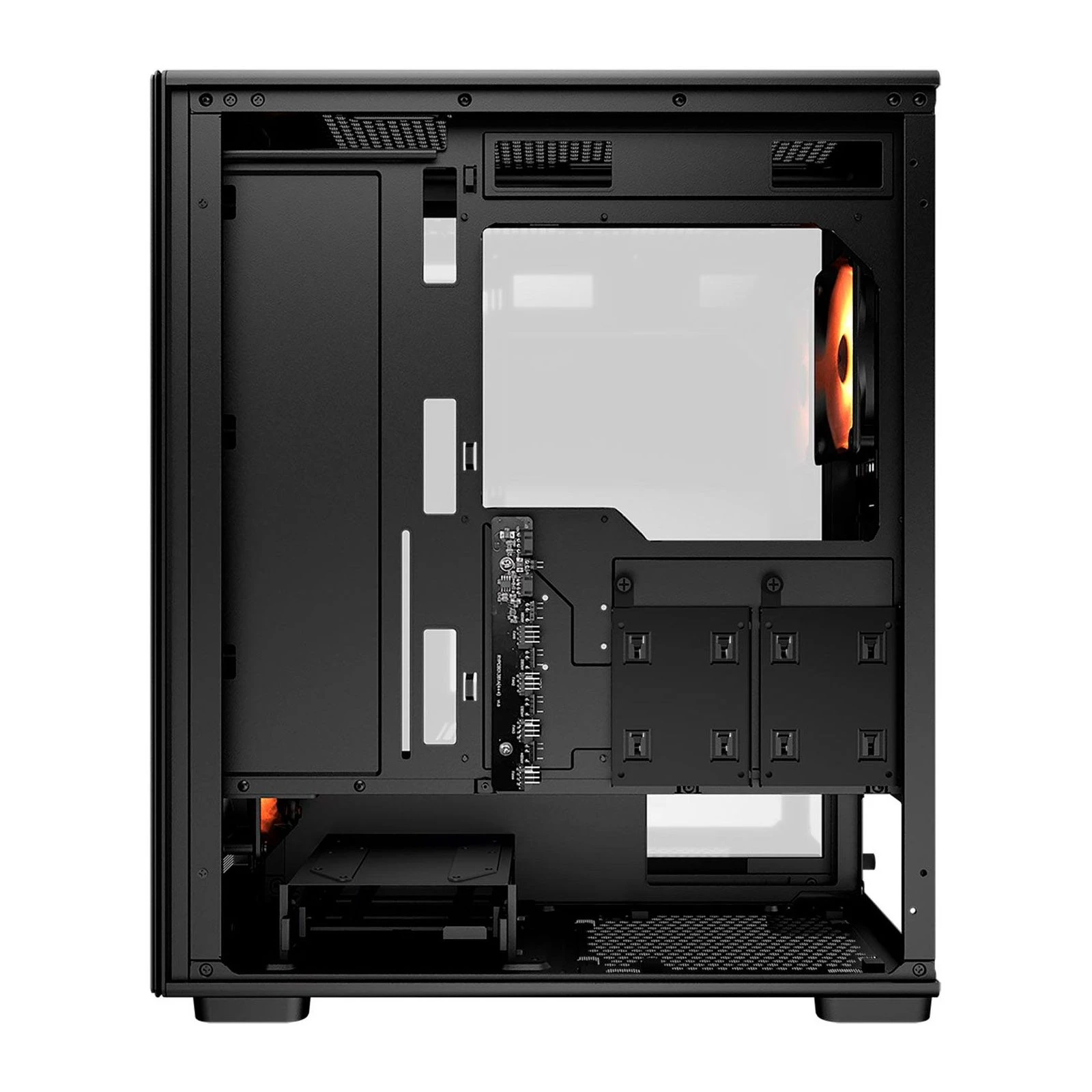 Cougar MX220 RGB Black (UA) Расположение блока питания нижнее