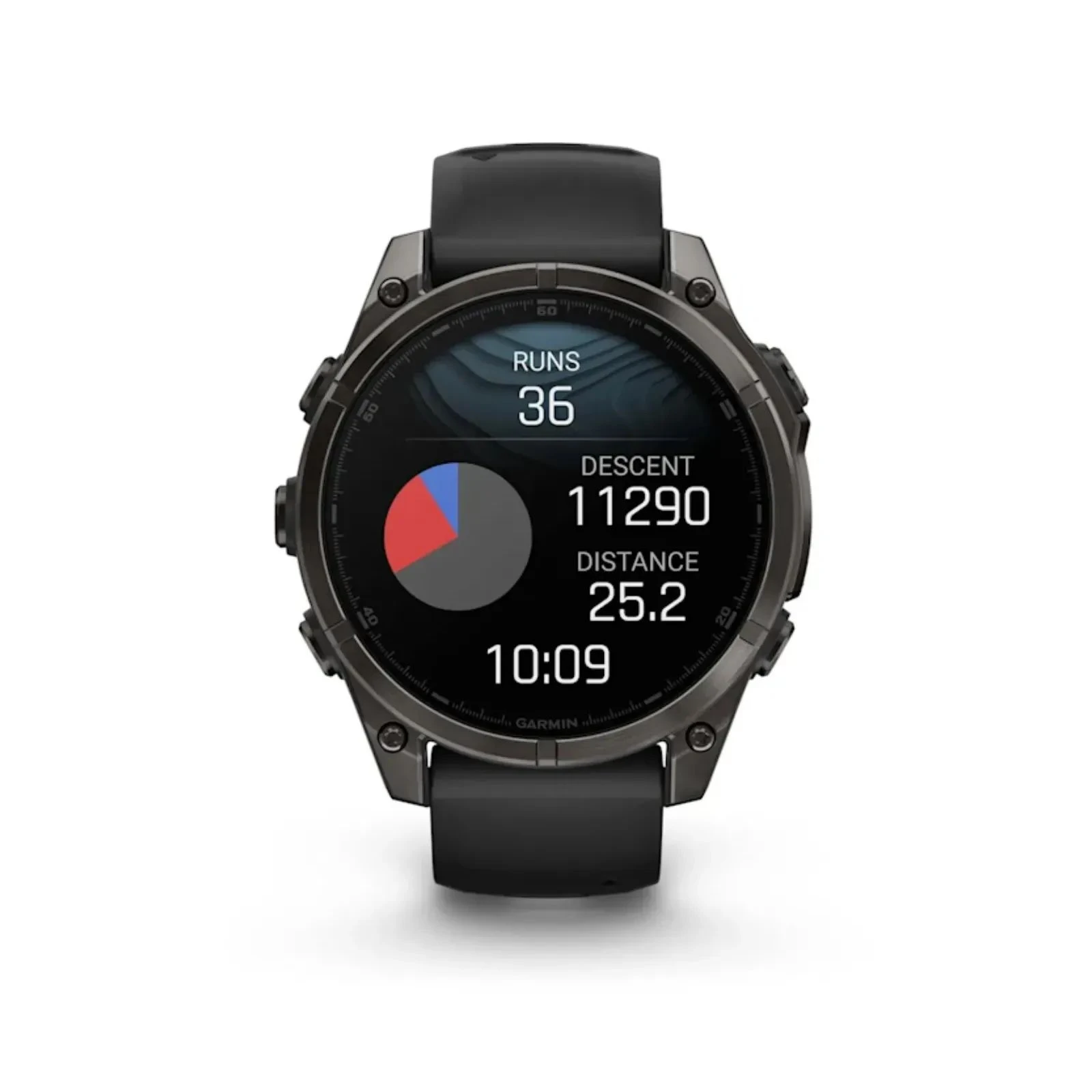 Garmin fenix 8 47mm, AMOLED, Saph, CrbnGryTi/Blk, Blk/PebbleGryBnd, GPS (010-02904-21) (UA) Интерфейсы подключения Bluetooth, ANT+, Wi-Fi