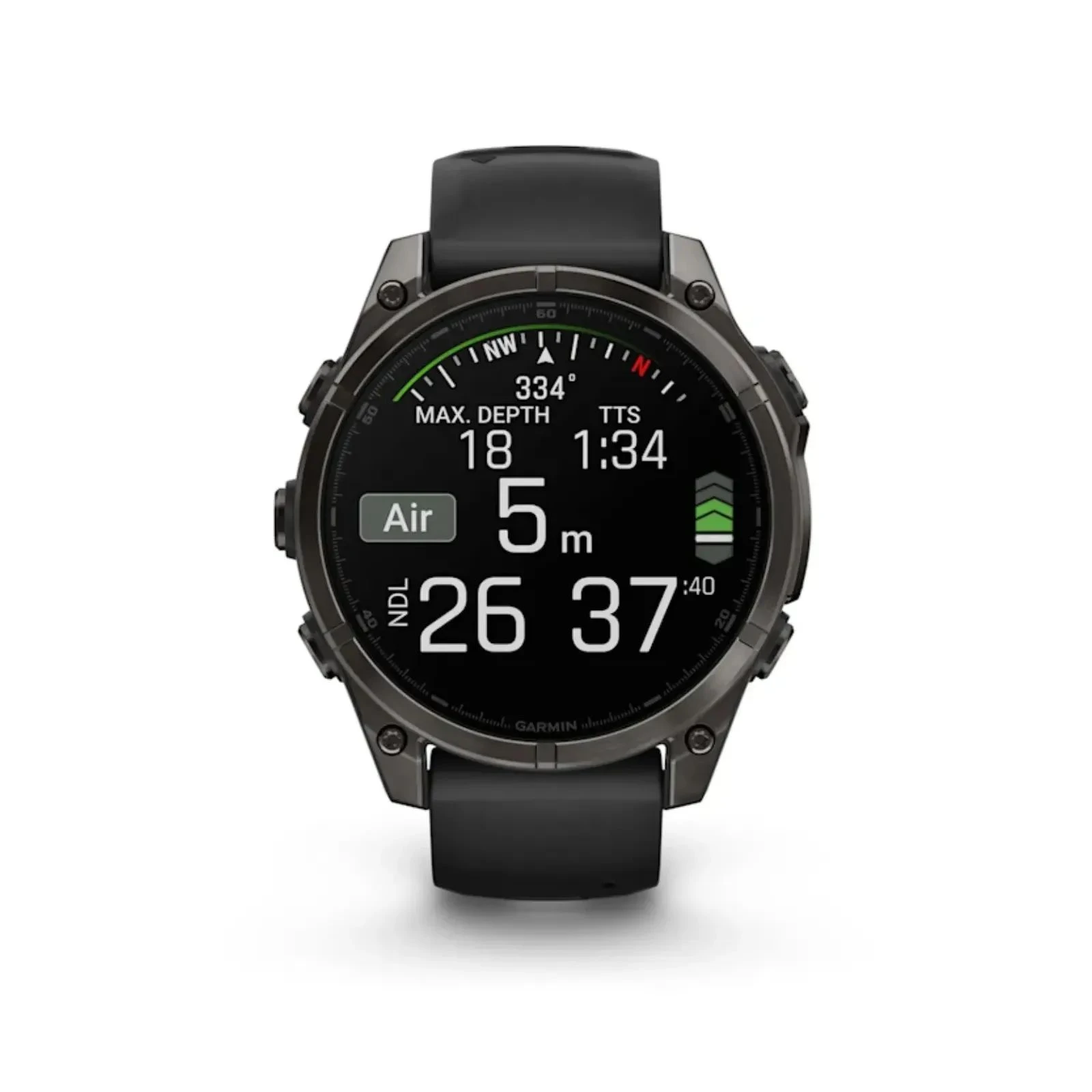 Garmin fenix 8 47mm, AMOLED, Saph, CrbnGryTi/Blk, Blk/PebbleGryBnd, GPS (010-02904-21) (UA) Совместимая ОС iOS, Android