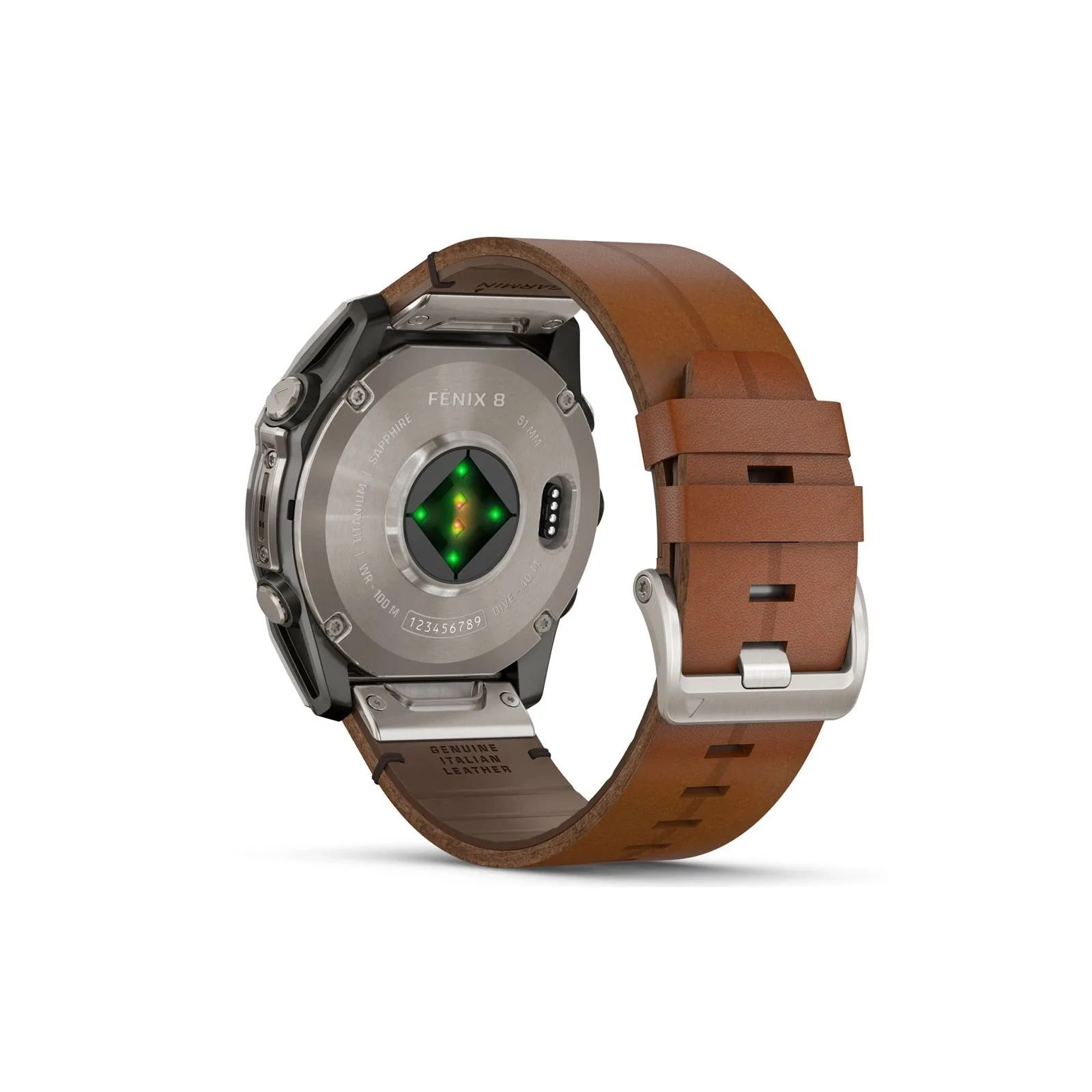 Garmin Fenix 8 51mm AMOLED Sapphire Carbon grey DLC w. Chestnut Leather Band (010-02905-40) Інтерфейси підключення  Bluetooth, ANT+, Wi-Fi