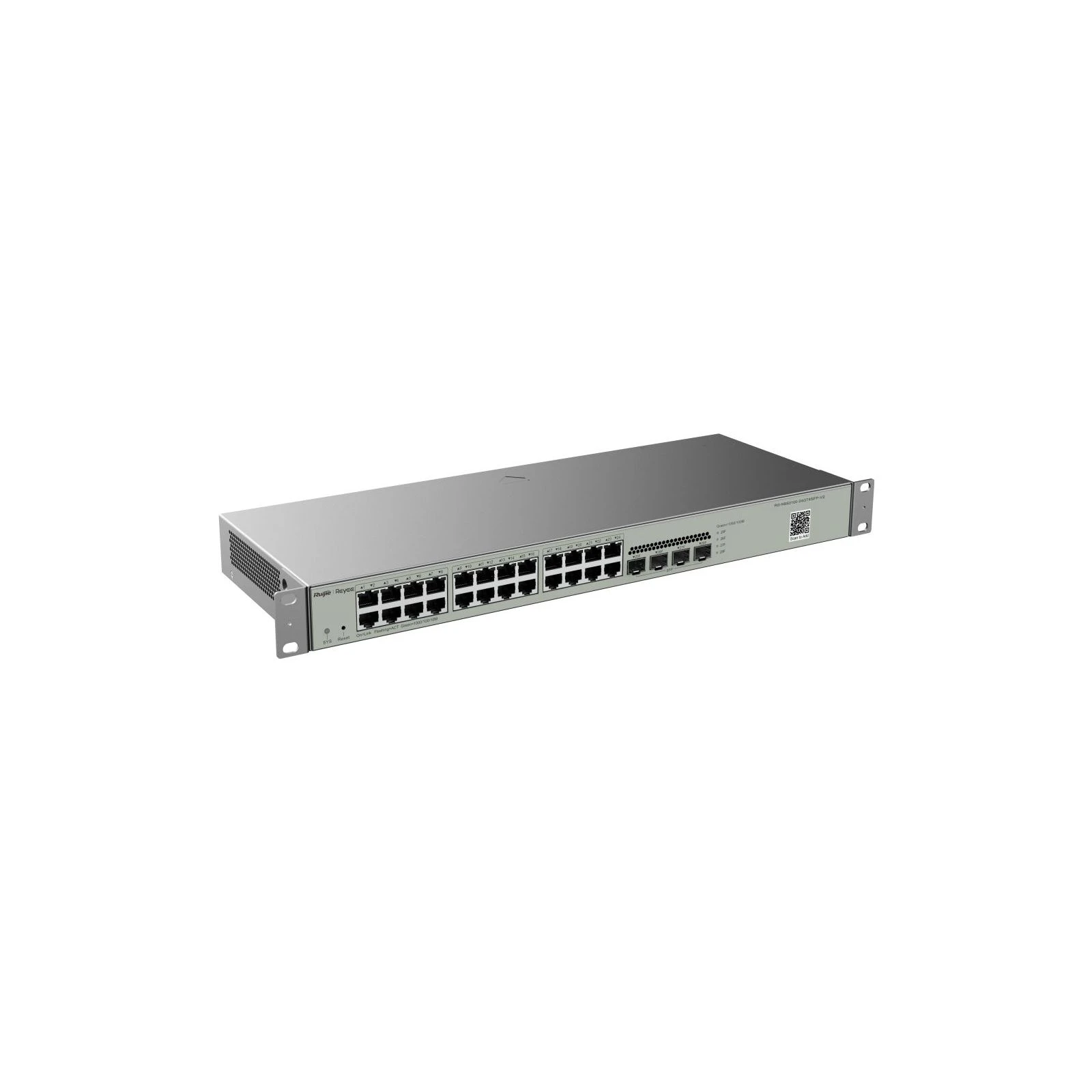 Коммутатор сетевой Ruijie Networks RG-NBS3100-24GT4SFP-V2 (UA) Количество портов 28