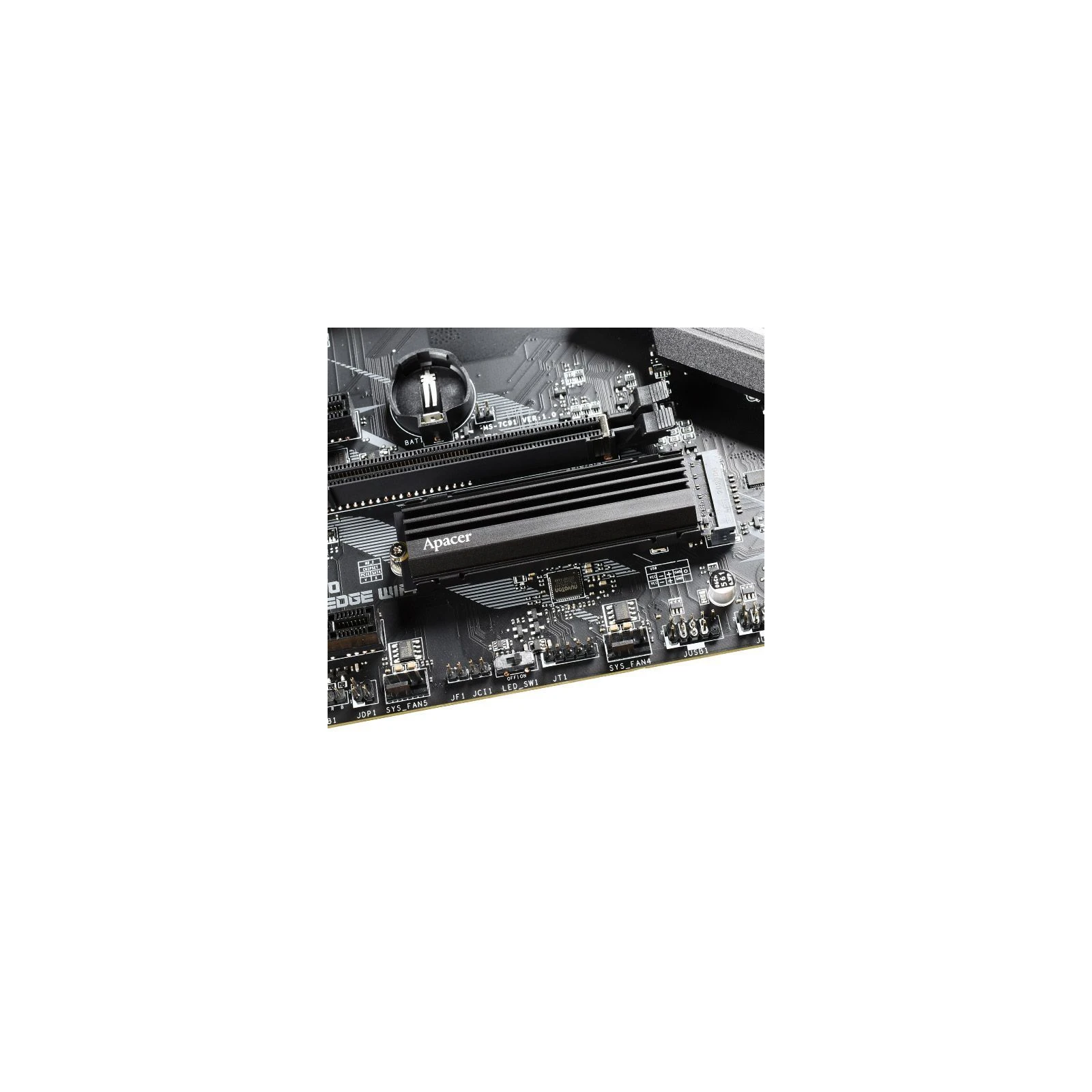 M.2 2280 4TB for PS5 Apacer (AP4TBAS2280Q4U5-1) (UA) Тип флеш-памяти 3D NAND
