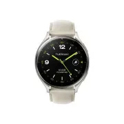 Xiaomi Watch 2 Titan BHR9306GL Gray Case White Leather Strap (1093970) (UA)