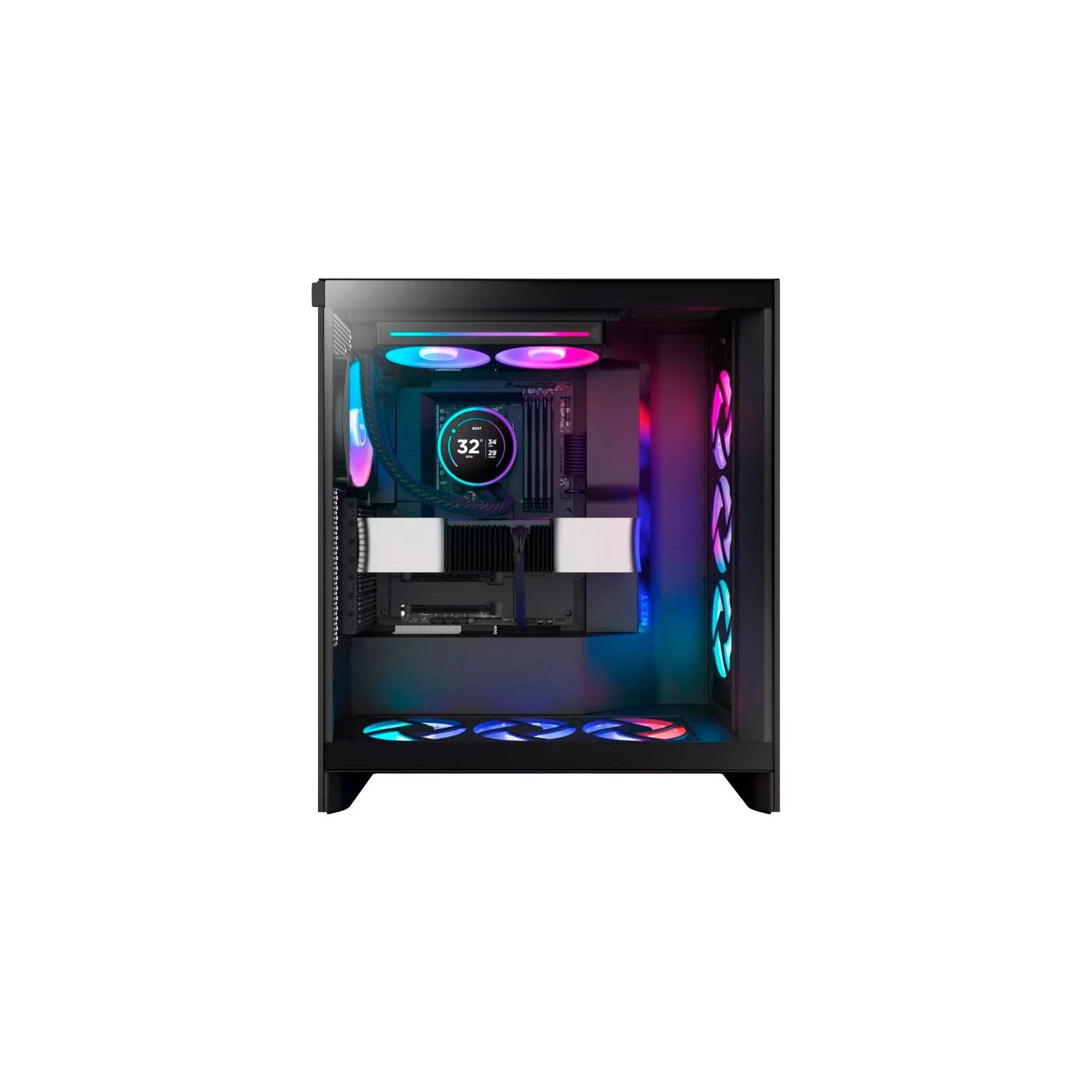 Система жидкостного охлаждения NZXT Kraken Elite RGB 280mm AIO (RL-KR28E-B2) (UA) Материал радиатора алюминий + медь