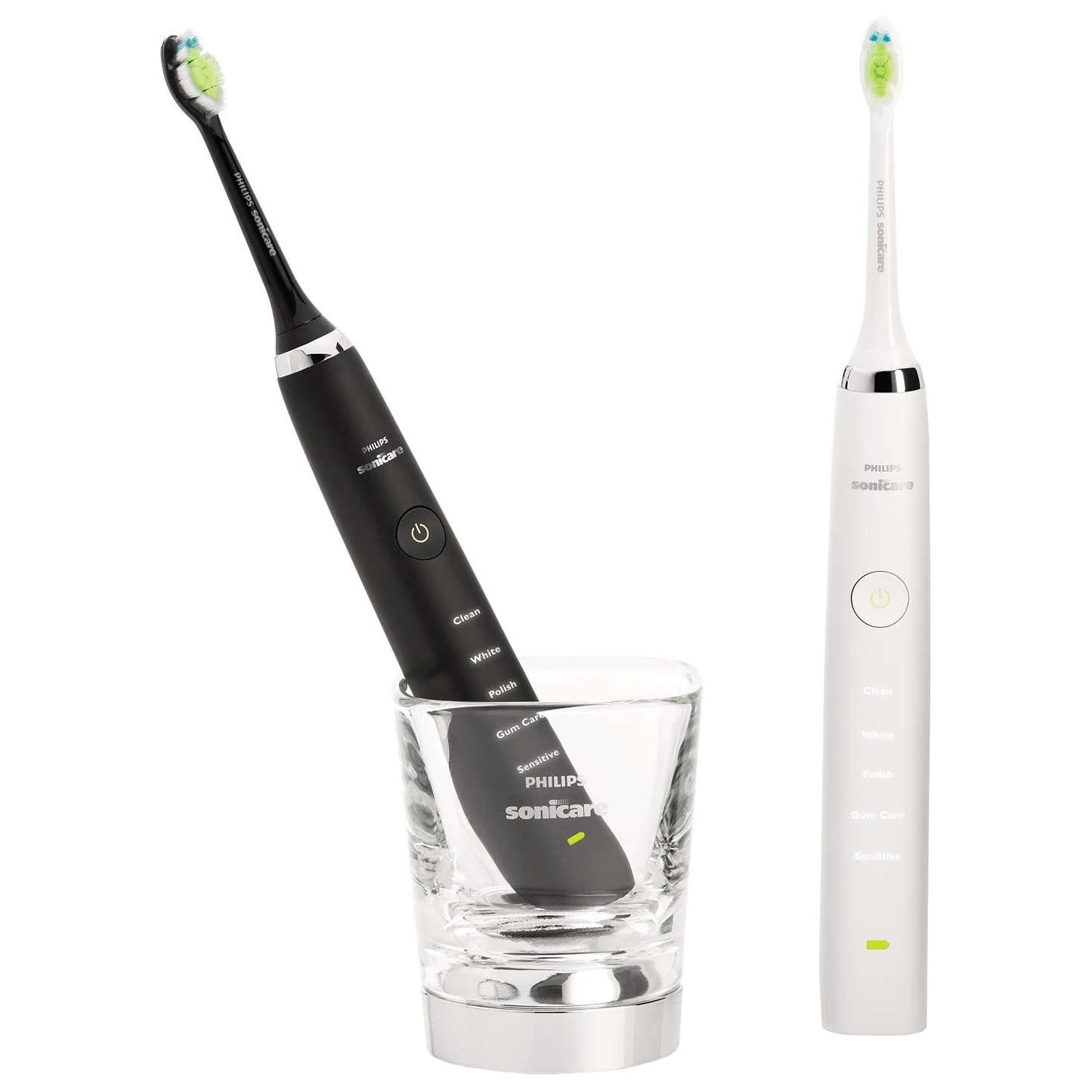 Электрическая зубная щетка Philips Sonicare DiamondClean Black (HX9352/04) Количество насадок в комплекте 2