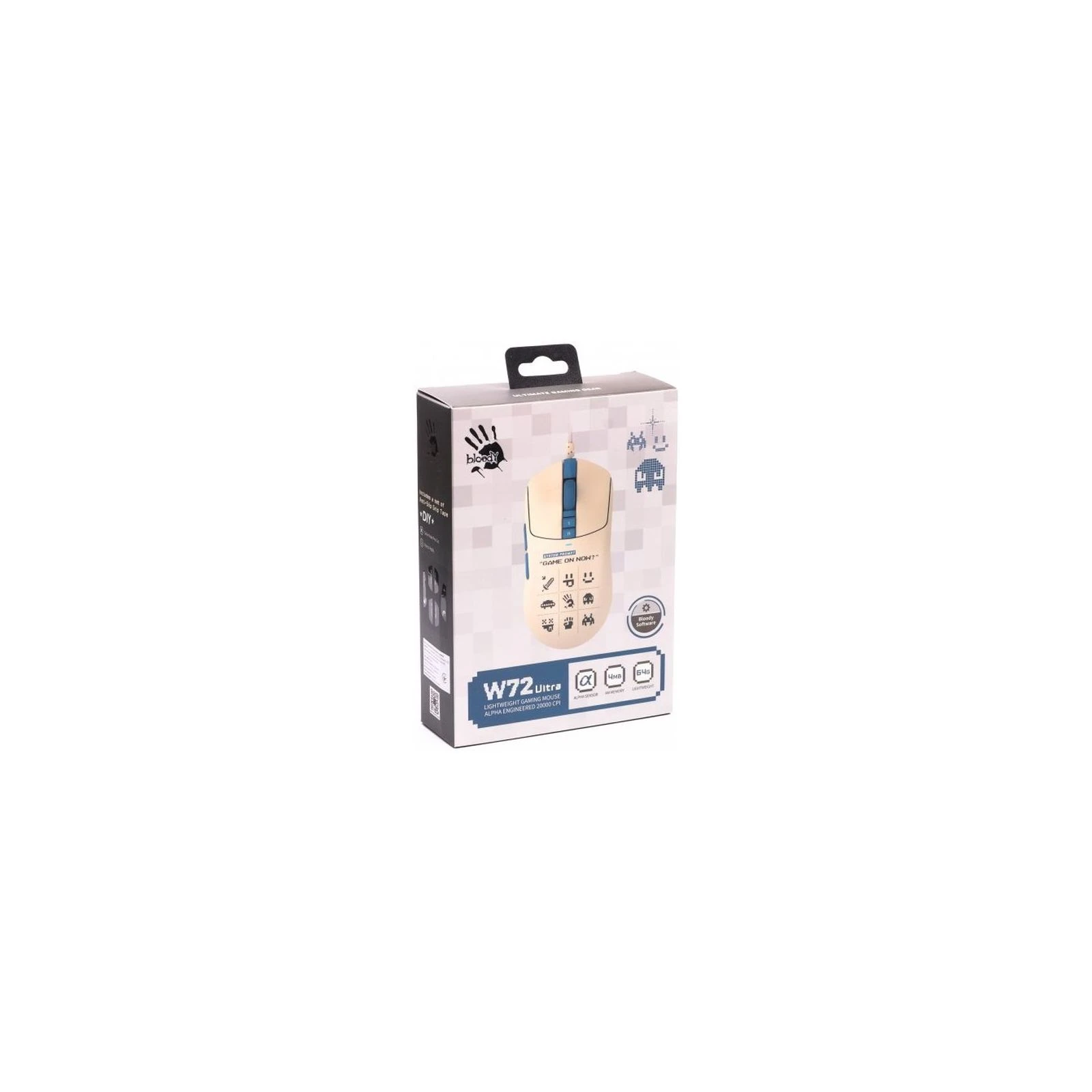 A4Tech Bloody W72 Ultra USB Pixels Blue (4711421001311) (UA) Тип: Геймерські; Підключення: