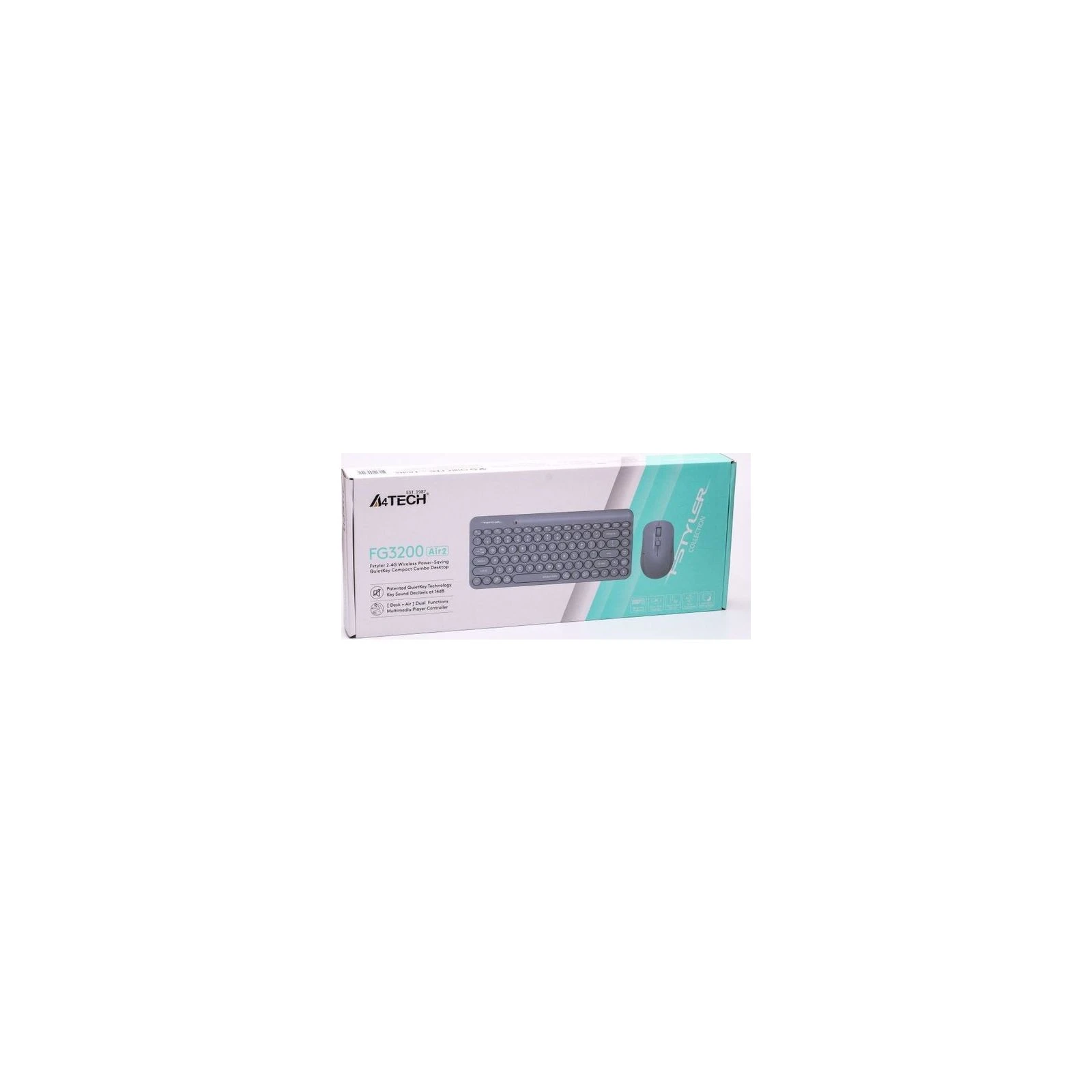 A4Tech FG3200 Air2 Wireless Blue (4711421997201) (UA) Тип: мультимедийный,