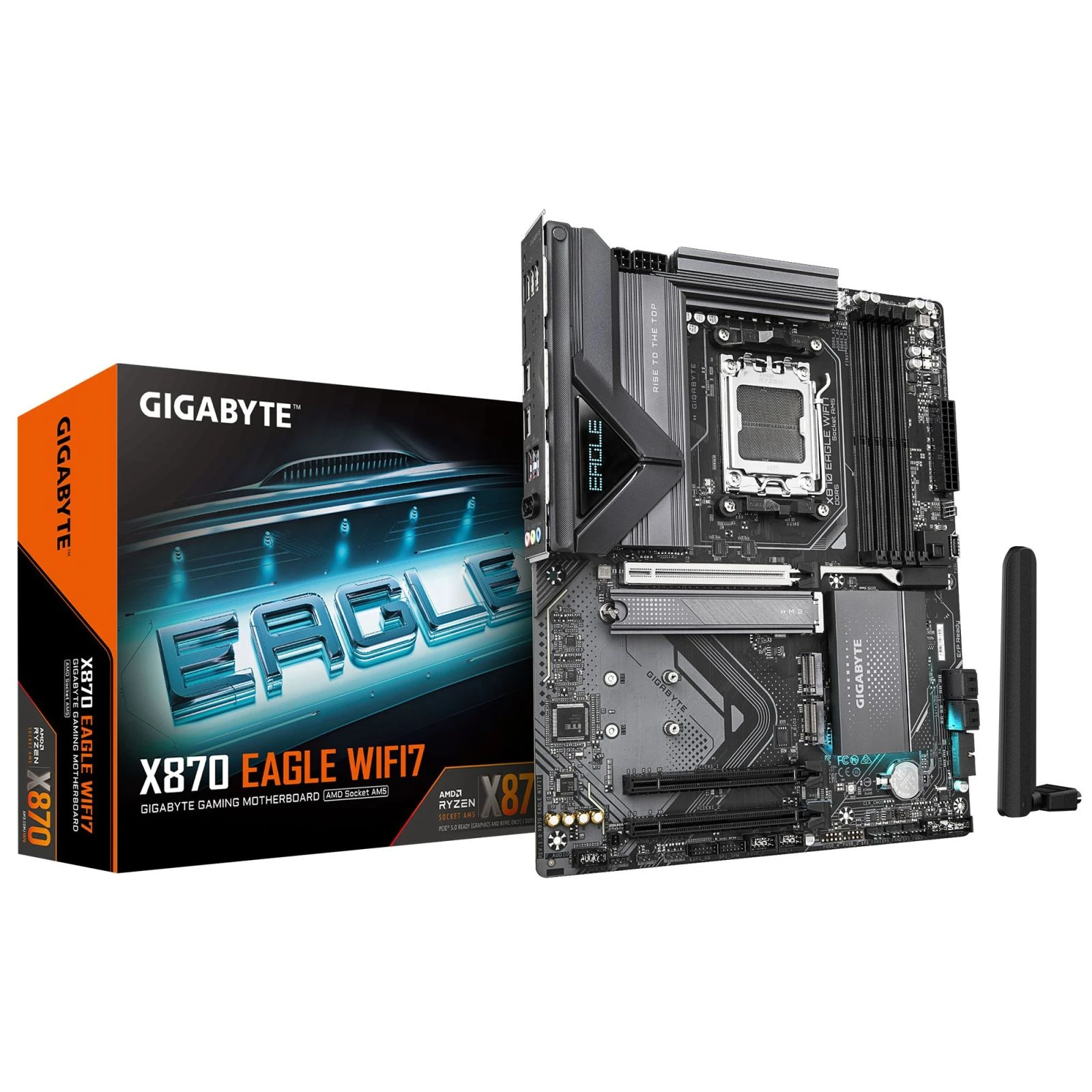 GIGABYTE X870 EAGLE WIFI7 (UA) Призначення: геймерська; Сокет: