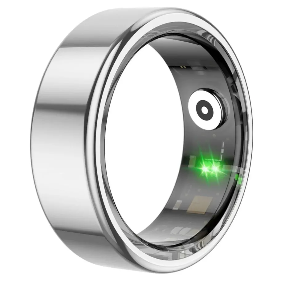 Smart Ring SSR-03 розмір 9 Срібний (1076462) (UA) Сумісна ОС: Android, IOS; Розмір: 9;
