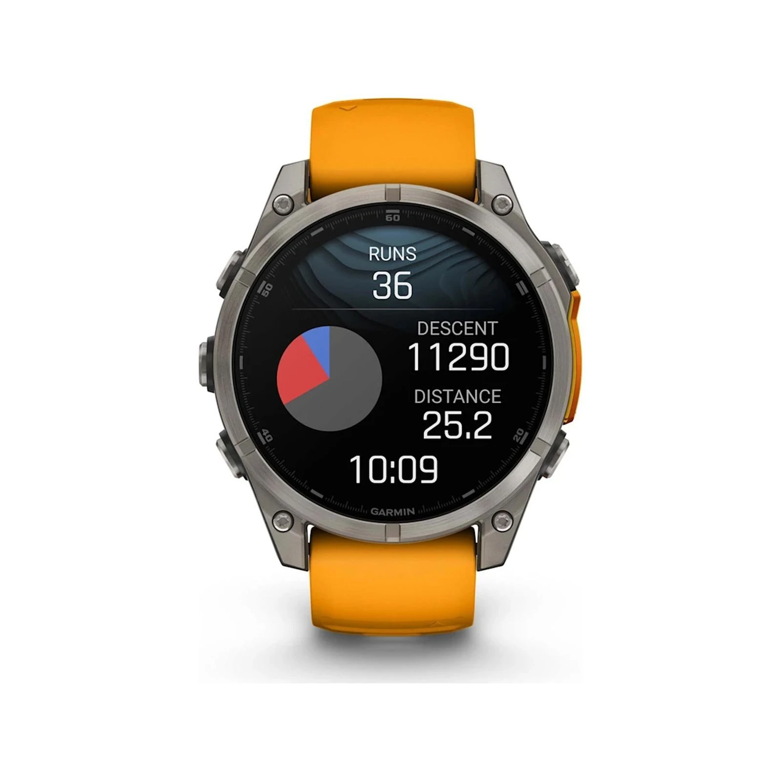 Смарт-часы Garmin fenix 8 47mm, AMOLED, Saph, Ti/Bare/Grpht, SparkOrg/GrphtBd, (010-02904-11) (UA) Операционная система проприетарная