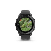 Смарт-часы Garmin fenix E, 47mm, Slate Gray Steel/Black, GPS (010-03025-01) (UA)