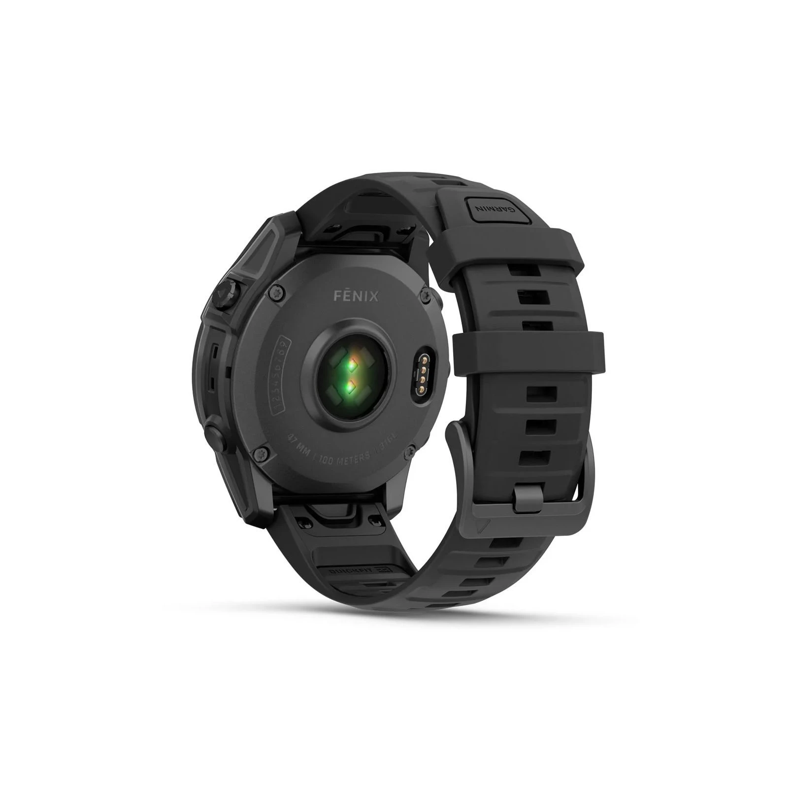 Смарт-часы Garmin fenix E, 47mm, Slate Gray Steel/Black, GPS (010-03025-01) (UA) Совместимая ОС iOS, Android