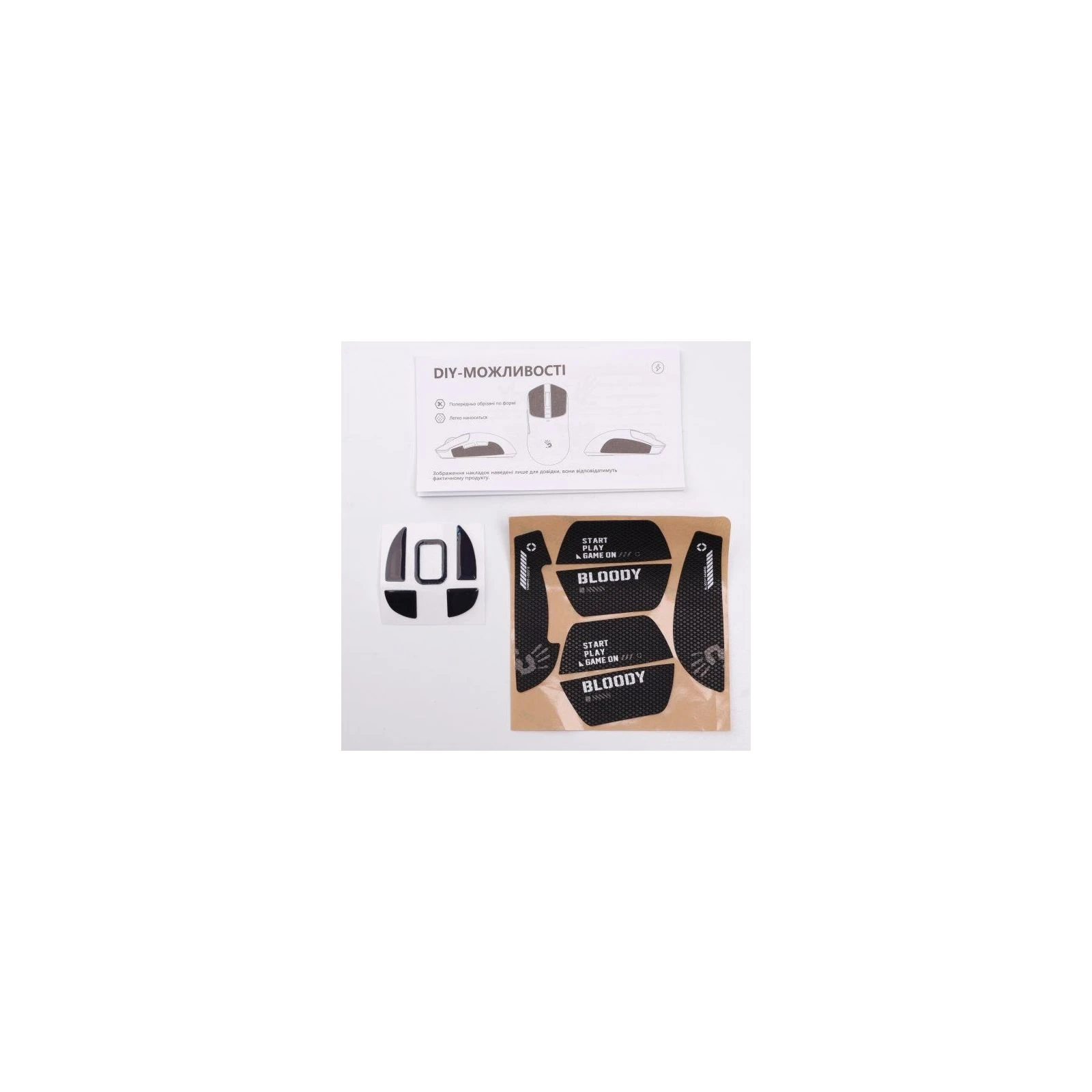 A4Tech Bloody R72 Ultra Wireless/USB Black (4711421000895) (UA) Подключение проводное, беспроводное