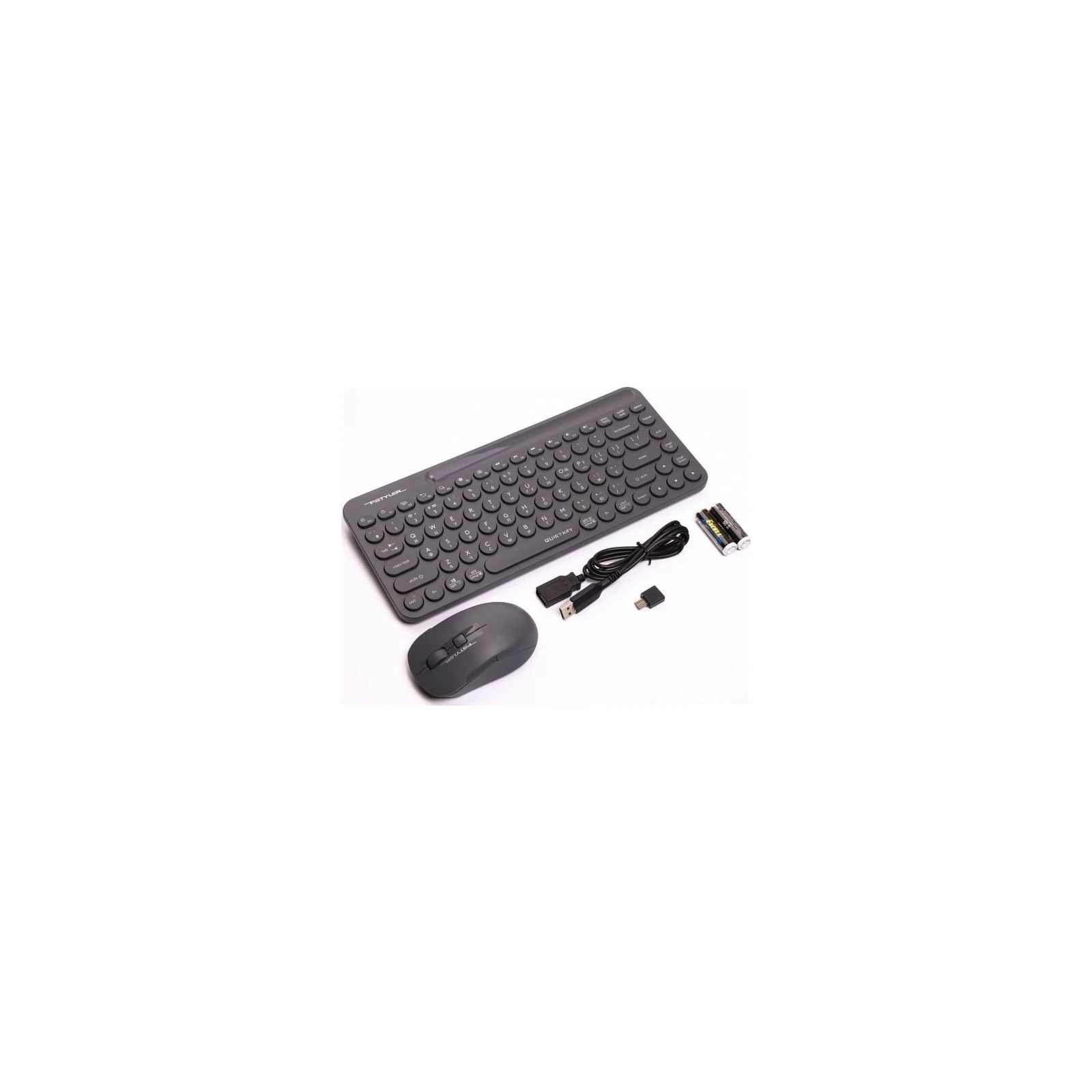 A4Tech FG3200 Air2 Wireless Grey (4711421997270) (UA) Інтерфейс підключення USB адаптер 2.4 ГГц