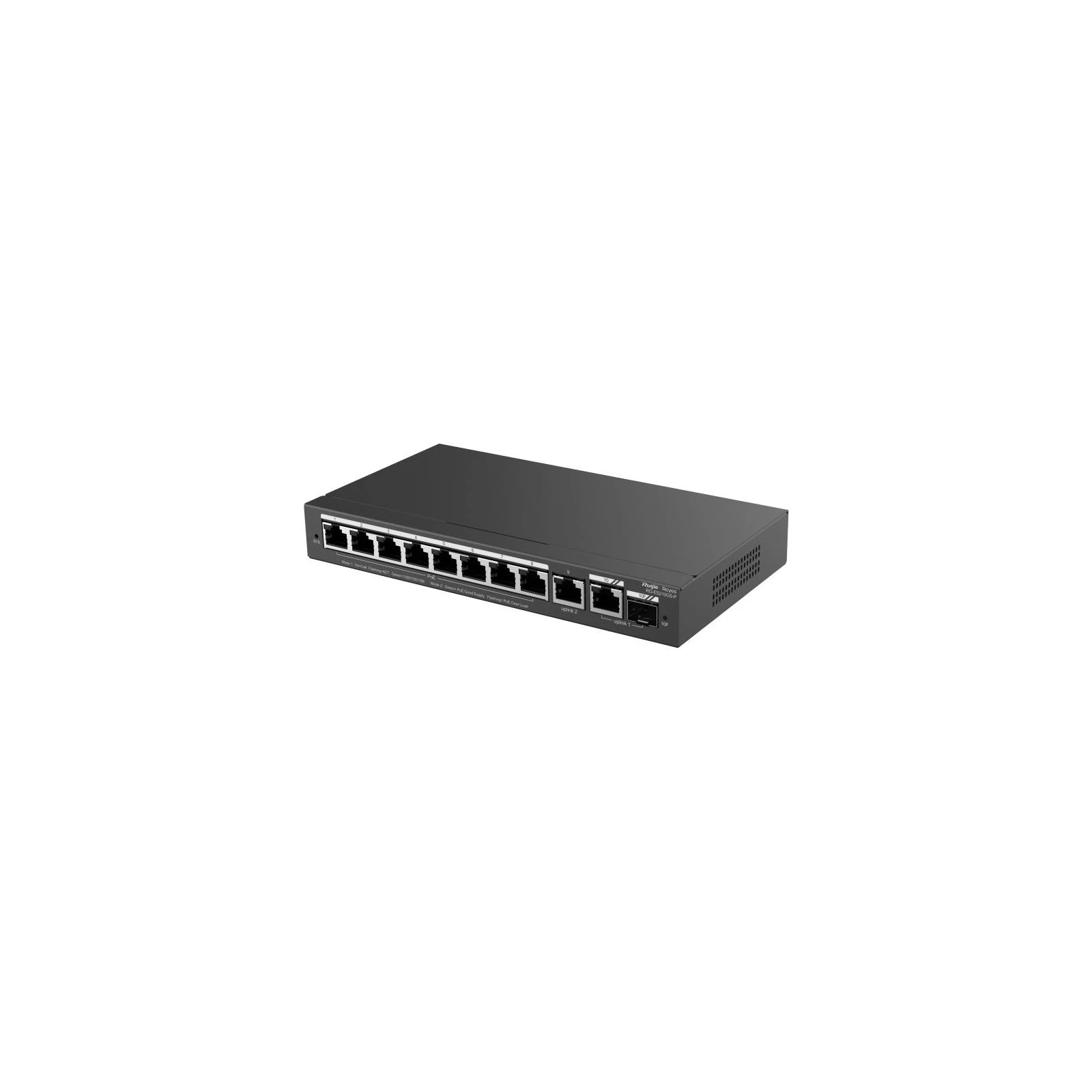 Комутатор мережевий Ruijie Networks RG-ES210GS-P (UA) Можливість віддаленого управління керований