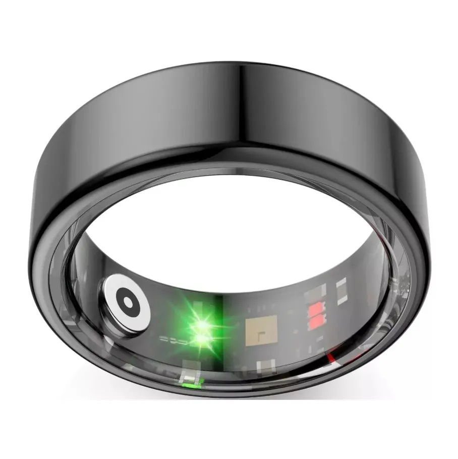 Smart Ring SSR-03 розмір 7 Чорний (1076466) (UA) Сумісна ОС: Android, IOS; Розмір: 7;