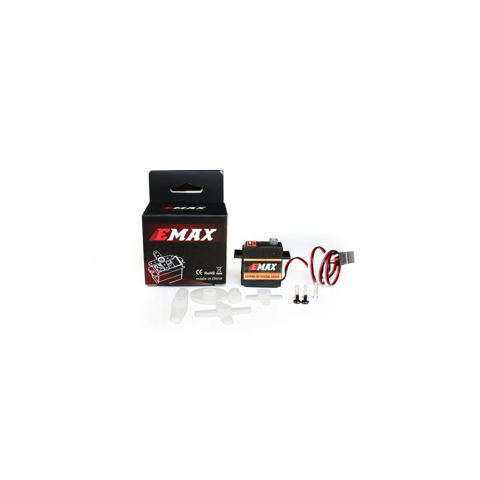 Сервопривод для дрона Emax ES09MD HV High Voltage Servo (0102003014) (UA) Скорость поворота 0.12 с/ 8.4 V ,  0.17 с/ 6 V