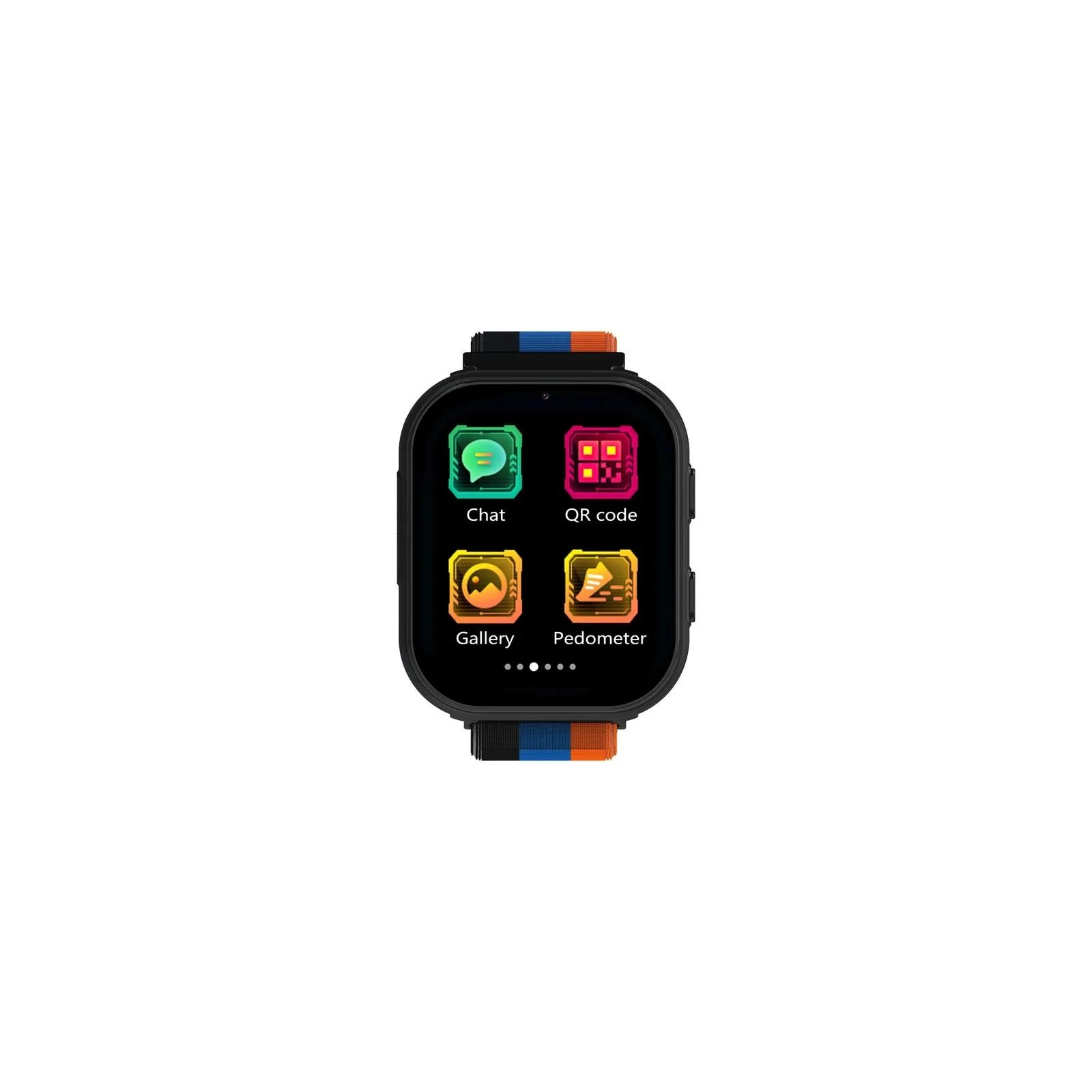 Смарт-годинник Gelius Pro GP-PK008 (Rainbow) Black Kids smart watch with GPS/4G (Pro GP-PK008 (Rainbow) Black) (UA) Тип: дитячі; Форма годинника: