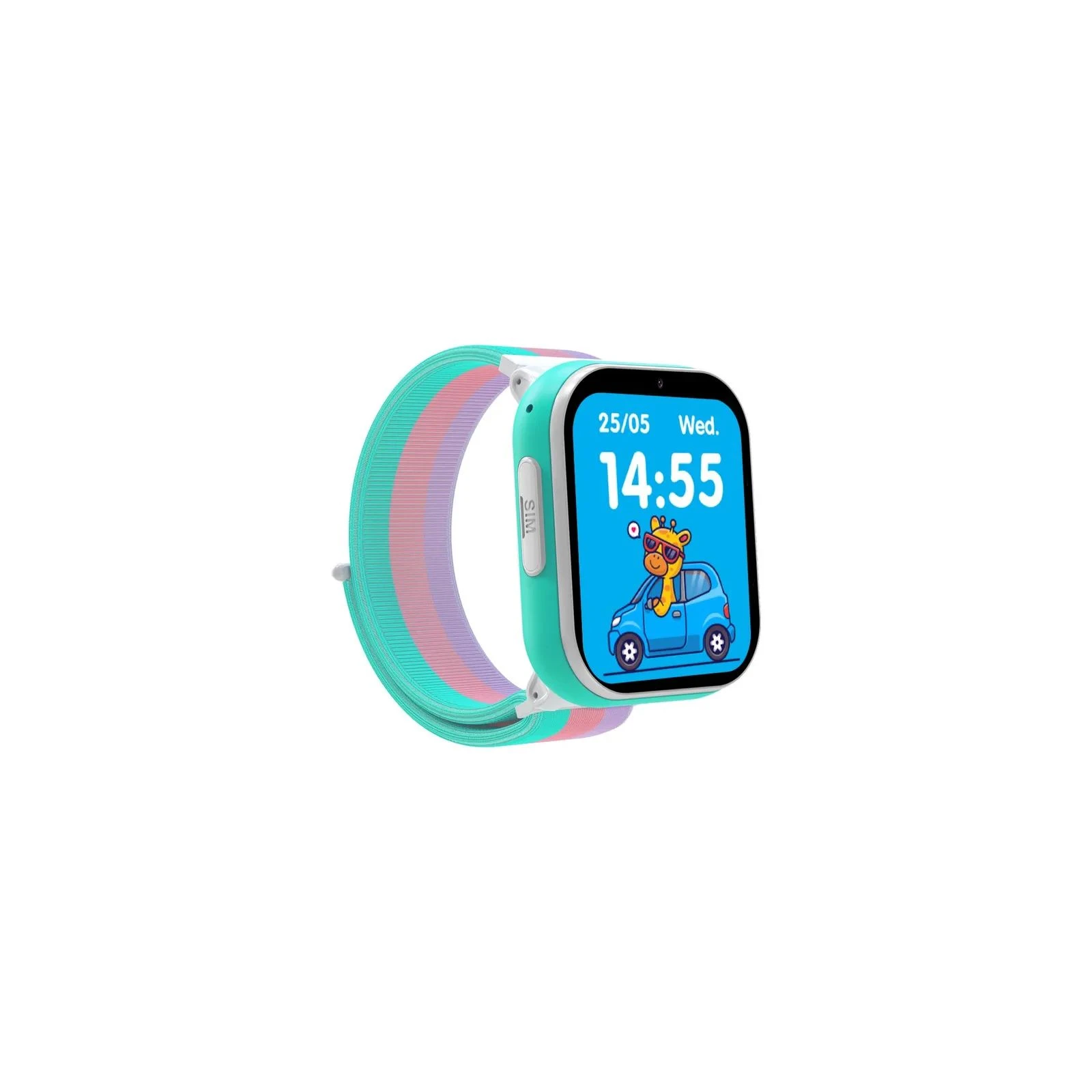 Смарт-годинник Gelius Pro GP-PK008 (Rainbow) White Kids smart watch with GPS/4G (Pro GP-PK008 (Rainbow) White) (UA) Інтерфейси підключення  Bluetooth, Wi-Fi