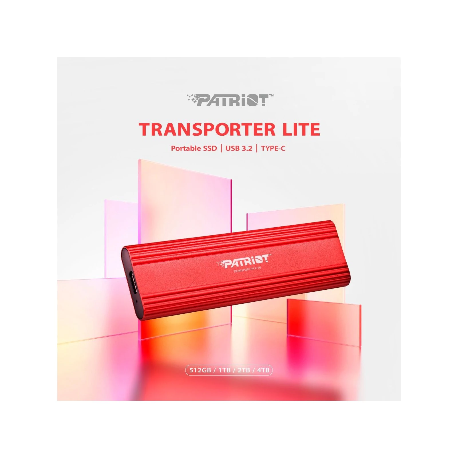 USB-C 2TB Patriot (PTPL2TBPEC) (UA) Форм-фактор portable
