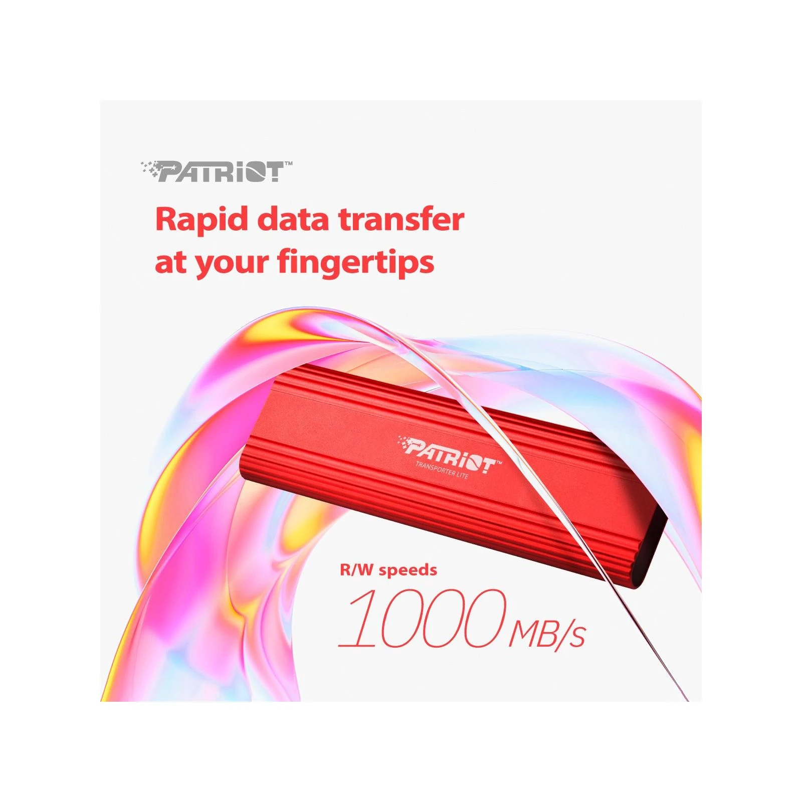 USB-C 512GB Patriot (PTPL512GPEC) (UA) Тип флеш-памяти 3D NAND