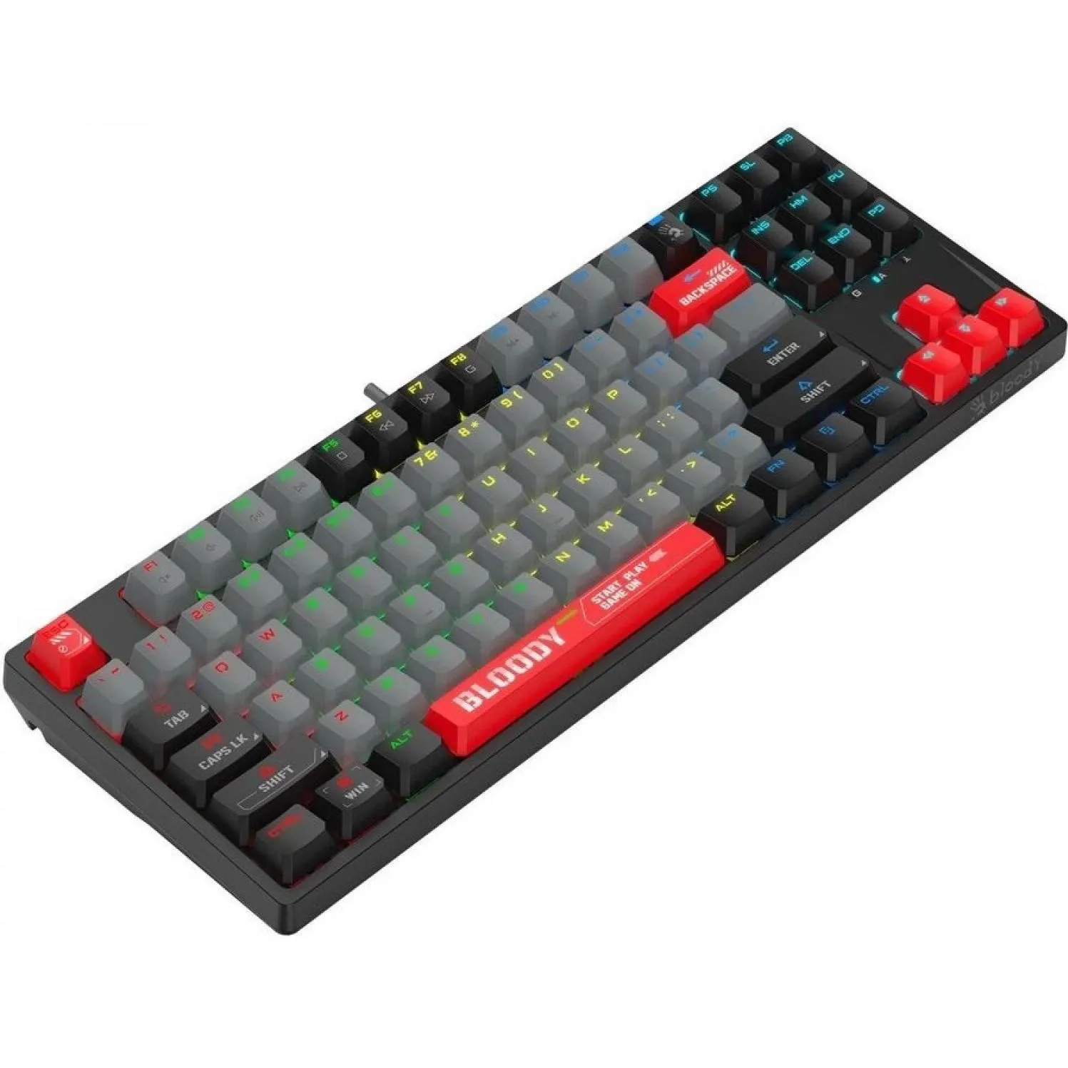 A4Tech S87 Bloody (Energy Red) Форм-фактор компактна (без цифрового блоку)